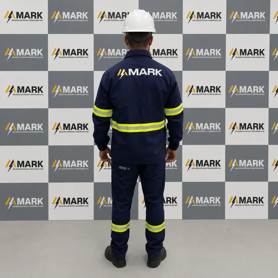 Uniforme operacional MARK visto de costas